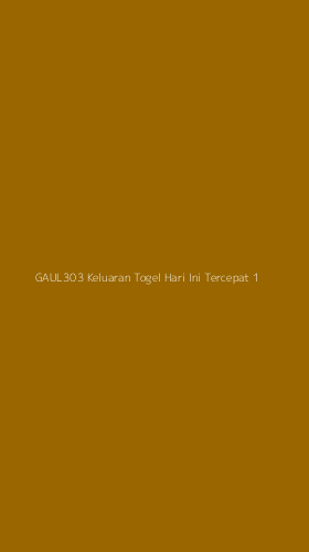 Tampilan Antarmuka Aplikasi Gaul303 Keluaran Togel Hari Ini Tercepat - 1
