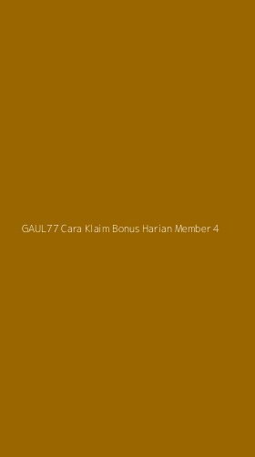 Tampilan Antarmuka Aplikasi Gaul77 Cara Klaim Bonus Harian Member - 4