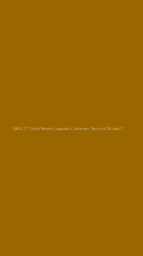 Tampilan Antarmuka Aplikasi Gaul77 Situs Resmi Layanan Customer Service 24jam - 2