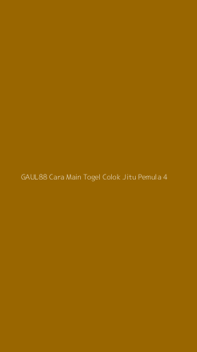 Tampilan Antarmuka Aplikasi Gaul88 Cara Main Togel Colok Jitu Pemula - 4