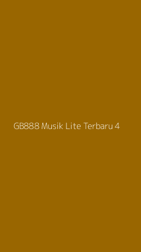 Tampilan Antarmuka Aplikasi Gb888 Musik Lite Terbaru - 4