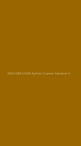 Tampilan Antarmuka Aplikasi Geulis88 Login Aplikasi Scanner Dokumen - 4