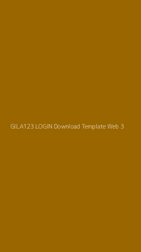 Tampilan Antarmuka Aplikasi Gila123 Login Download Template Web - 3