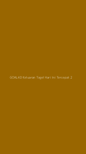 Tampilan Antarmuka Aplikasi Goal4d Keluaran Togel Hari Ini Tercepat - 2
