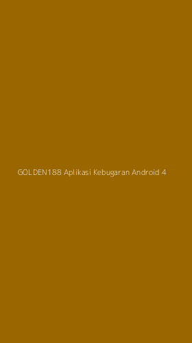 Tampilan Antarmuka Aplikasi Golden188 Aplikasi Kebugaran Android - 4