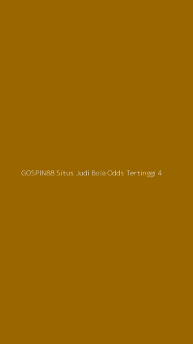 Tampilan Antarmuka Aplikasi Gospin88 Situs Judi Bola Odds Tertinggi - 4