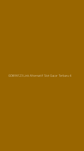 Tampilan Antarmuka Aplikasi Gowin123 Link Alternatif Slot Gacor Terbaru - 4