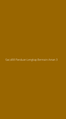 Tampilan Antarmuka Aplikasi Gaco88 Panduan Lengkap Bermain Aman - 3