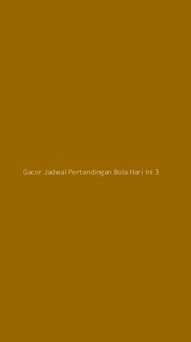 Tampilan Antarmuka Aplikasi Gacor Jadwal Pertandingan Bola Hari Ini - 3