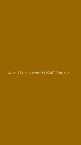 Tampilan Antarmuka Aplikasi Gacor188 Link Alternatif Sbobet Terbaru - 4