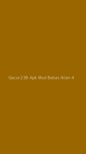 Tampilan Antarmuka Aplikasi Gacor238 Apk Mod Bebas Iklan - 4