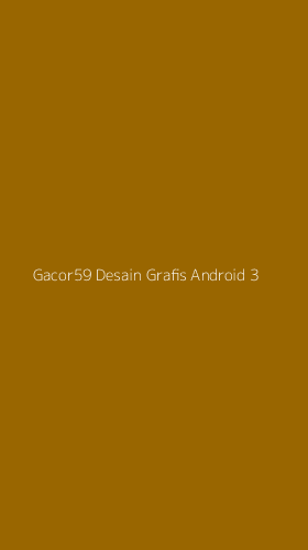 Tampilan Antarmuka Aplikasi Gacor59 Desain Grafis Android - 3