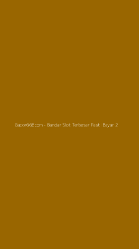Tampilan Antarmuka Aplikasi Gacor668com - 2