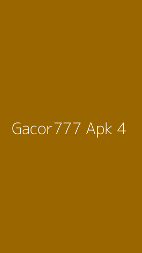 Tampilan Antarmuka Aplikasi Gacor777 Apk - 4