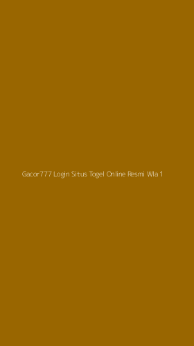 Tampilan Antarmuka Aplikasi Gacor777 Login Situs Togel Online Resmi Wla - 1