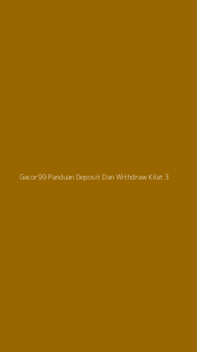 Tampilan Antarmuka Aplikasi Gacor99 Panduan Deposit Dan Withdraw Kilat - 3