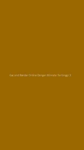 Tampilan Antarmuka Aplikasi Gacorid Bandar Online Dengan Winrate Tertinggi - 3