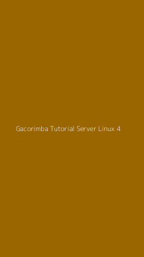 Tampilan Antarmuka Aplikasi Gacorimba Tutorial Server Linux - 4