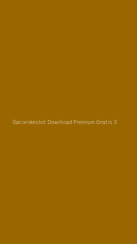 Tampilan Antarmuka Aplikasi Gacorokeslot Download Premium Gratis - 3
