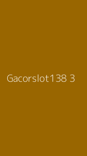 Tampilan Antarmuka Aplikasi Gacorslot138 - 3