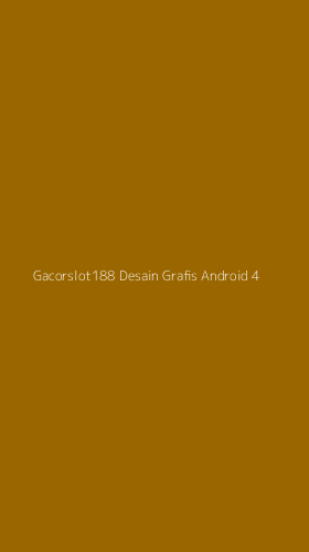 Tampilan Antarmuka Aplikasi Gacorslot188 Desain Grafis Android - 4