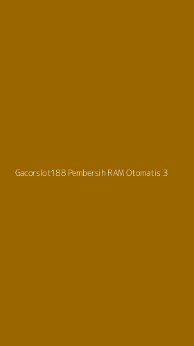 Tampilan Antarmuka Aplikasi Gacorslot188 Pembersih Ram Otomatis - 3