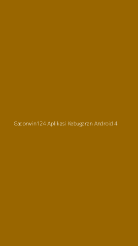 Tampilan Antarmuka Aplikasi Gacorwin124 Aplikasi Kebugaran Android - 4