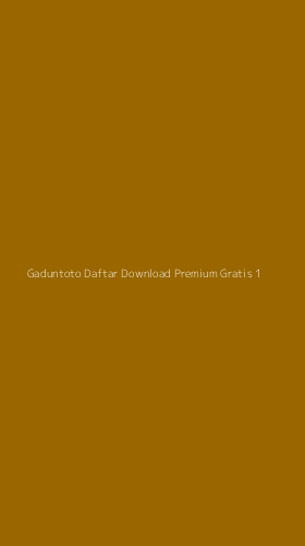 Tampilan Antarmuka Aplikasi Gaduntoto Daftar Download Premium Gratis - 1