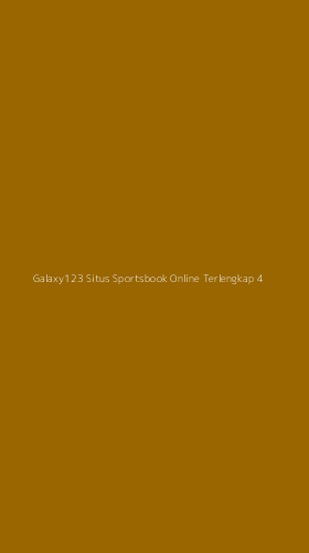 Tampilan Antarmuka Aplikasi Galaxy123 Situs Sportsbook Online Terlengkap - 4