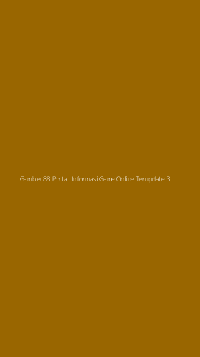 Tampilan Antarmuka Aplikasi Gambler88 Portal Informasi Game Online Terupdate - 3
