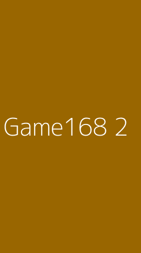 Tampilan Antarmuka Aplikasi Game168 - 2
