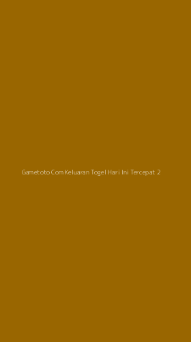 Tampilan Antarmuka Aplikasi Gametoto Com Keluaran Togel Hari Ini Tercepat - 2