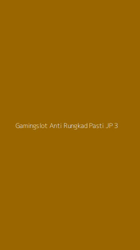 Tampilan Antarmuka Aplikasi Gamingslot Anti Rungkad Pasti Jp - 3