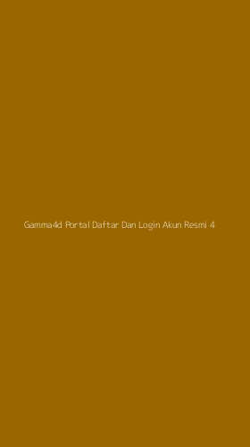 Tampilan Antarmuka Aplikasi Gamma4d Portal Daftar Dan Login Akun Resmi - 4