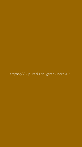 Tampilan Antarmuka Aplikasi Gampang88 Aplikasi Kebugaran Android - 3
