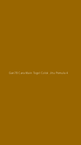 Tampilan Antarmuka Aplikasi Gan78 Cara Main Togel Colok Jitu Pemula - 4