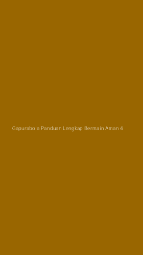Tampilan Antarmuka Aplikasi Gapurabola Panduan Lengkap Bermain Aman - 4