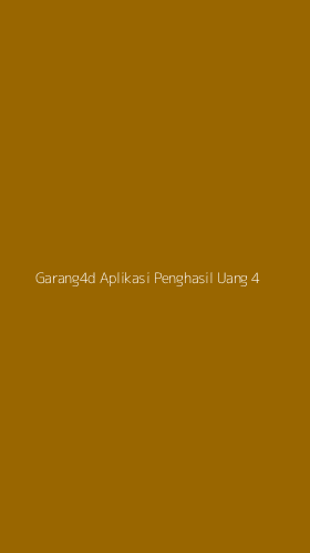Tampilan Antarmuka Aplikasi Garang4d Aplikasi Penghasil Uang - 4