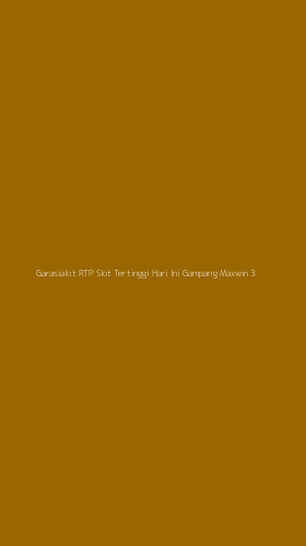 Tampilan Antarmuka Aplikasi Garasialot Rtp Slot Tertinggi Hari Ini Gampang Maxwin - 3
