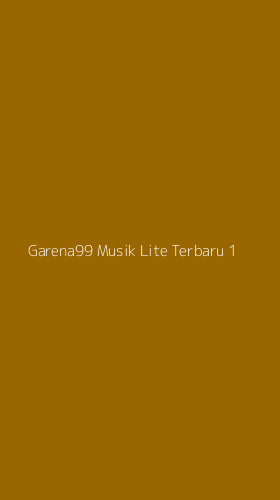 Tampilan Antarmuka Aplikasi Garena99 Musik Lite Terbaru - 1