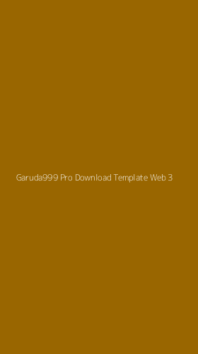 Tampilan Antarmuka Aplikasi Garuda999 Pro Download Template Web - 3