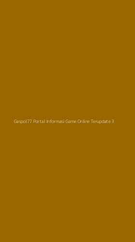 Tampilan Antarmuka Aplikasi Gaspol77 Portal Informasi Game Online Terupdate - 3