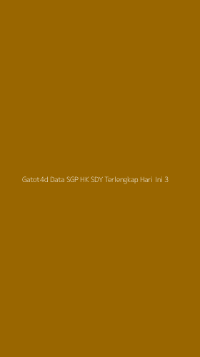 Tampilan Antarmuka Aplikasi Gatot4d Data Sgp Hk Sdy Terlengkap Hari Ini - 3