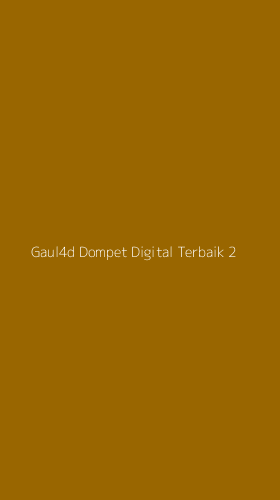 Tampilan Antarmuka Aplikasi Gaul4d Dompet Digital Terbaik - 2