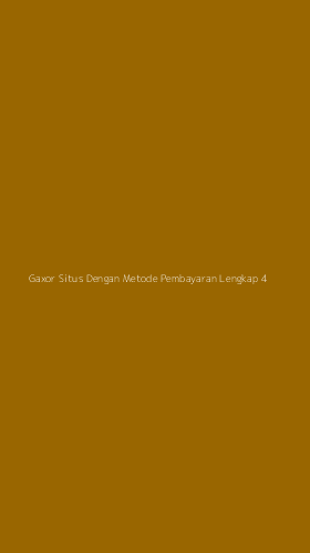 Tampilan Antarmuka Aplikasi Gaxor Situs Dengan Metode Pembayaran Lengkap - 4