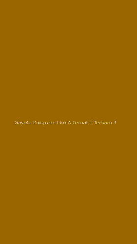 Tampilan Antarmuka Aplikasi Gaya4d Kumpulan Link Alternatif Terbaru - 3