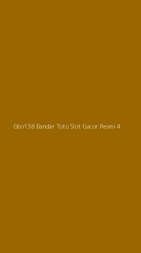 Tampilan Antarmuka Aplikasi Gbo138 Bandar Toto Slot Gacor Resmi - 4