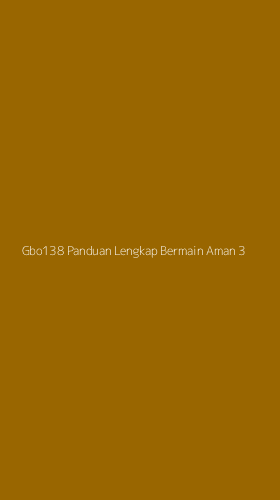 Tampilan Antarmuka Aplikasi Gbo138 Panduan Lengkap Bermain Aman - 3