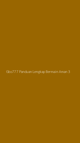 Tampilan Antarmuka Aplikasi Gbo777 Panduan Lengkap Bermain Aman - 3