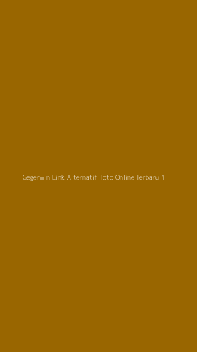 Tampilan Antarmuka Aplikasi Gegerwin Link Alternatif Toto Online Terbaru - 1